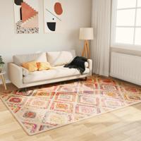 VidaXL Vloerkleed wasbaar anti-slip 160x230 cm meerkleurig