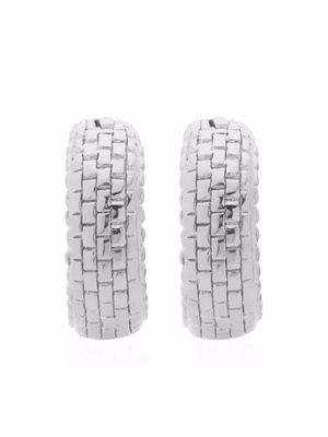 Monica Vinader boucles d'oreilles Heirloom - Argent