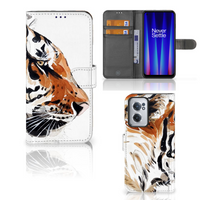 Hoesje OnePlus Nord CE 2 Watercolor Tiger