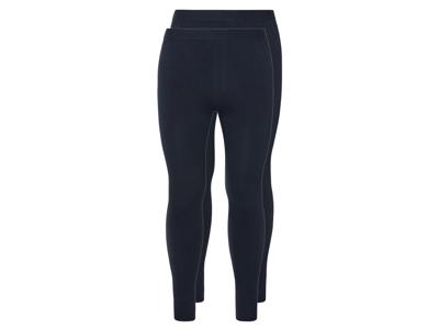 esmara Men Set van 2 lange heren onderbroeken (Marineblauw, L)