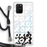XOXO: Samsung Galaxy S10 Lite Transparant Hoesje met koord