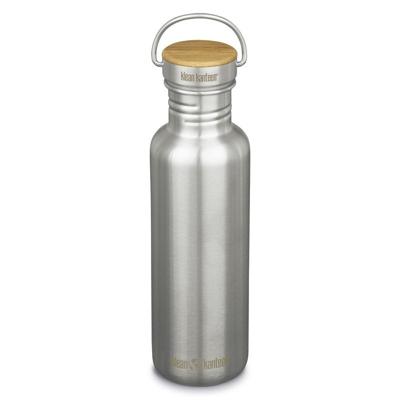 Klean Kanteen Klean Kanteen Reflect 800 ml - RVS drinkfles met bamboe dop Klean Kanteen Klean Kanteen Reflect 800 ml - RVS drinkfles met bamboe dop