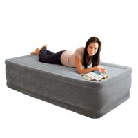 Intex comfort plush elevated luchtbed - eenpersoons