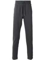 Dolce & Gabbana pantalon de jogging à liens de resserrage - Gris - thumbnail