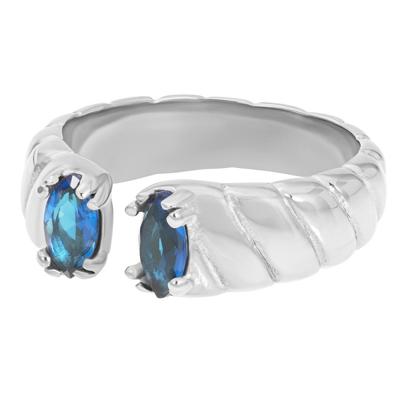 iXXXi Fame Ring Adore Capri Blue | Zilver