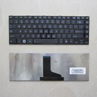 Notebook keyboard for Toshiba Satellite L800 L805 L830 M805 M800 black frame - thumbnail