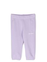 Palm Angels Kids pantalon de jogging à logo imprimé - Violet