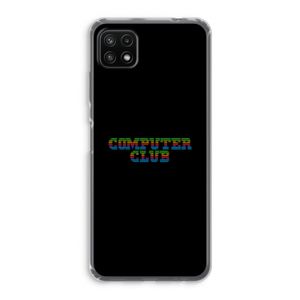 Retro: Samsung Galaxy A22 5G Transparant Hoesje