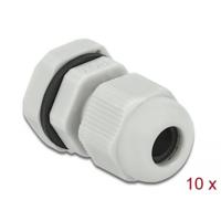 Delock 60193 Kunststof Grijs 1 stuk(s)