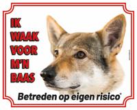Saarlose Wolfshond Waakbord