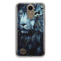 Darkness Lion: LG K10 (2017) Transparant Hoesje