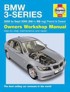 Haynes Werkplaatshandboek BMW 3-Series benzine & diesel (2005 - Sept 2008) 4782