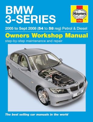 Haynes Werkplaatshandboek BMW 3-Series benzine & diesel (2005 - Sept 2008) 4782