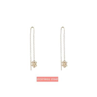 Day&Eve Oorbellen Go Trough Flower | Goud