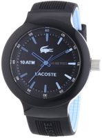 Lacoste horlogeband 2010719 / LC-61-1-29-2349 Rubber Zwart 16mm - thumbnail