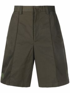 Valentino Garavani short à patch logo - Vert