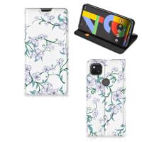 Google Pixel 4a Uniek Smart Cover Blossom White