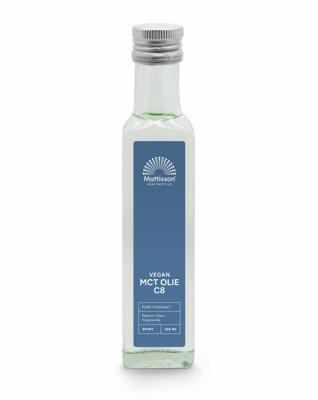 Mattisson MCT olie C8 - coconut pure - 99% caprylic acid
