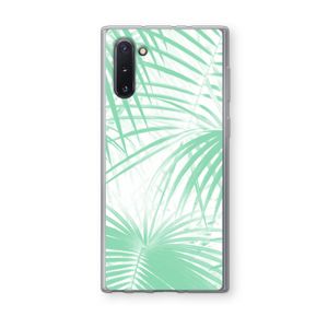 Palmbladeren: Samsung Galaxy Note 10 Transparant Hoesje