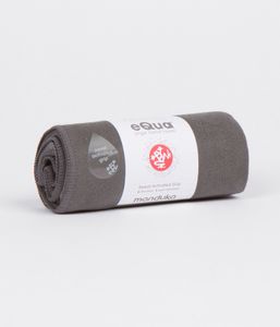 Manduka eQua Yoga Handdoek - Thunder (Klein)