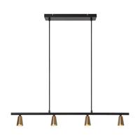Lucide TIANA - Hanglamp - 4xGU10 - Champagne kleur | Essential
