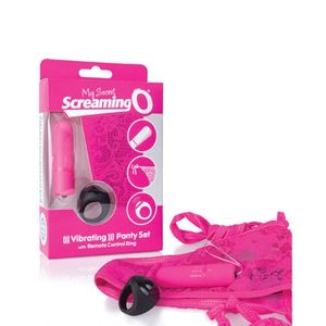 Screaming O - Vibrerende Slip Met Afstandbediening Roze