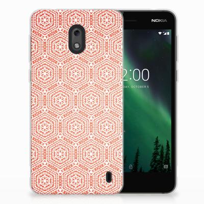 Nokia 2 | TPU bumper | Pattern Orange