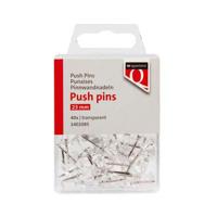 Quantore Punaises transparant, 40st.