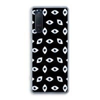 Eyes pattern: Sony Xperia 5 II Transparant Hoesje Eyes pattern: Sony Xperia 5 II Transparant Hoesje