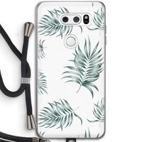 Simple leaves: LG V30 Transparant Hoesje met koord