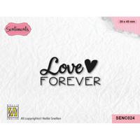 Nellie's Choice • clear stamp love forever