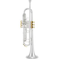 XO 1602-RSS3 127 mm (verzilv. goudmessing/vergulde vers.) Bb trompet met koffer - thumbnail