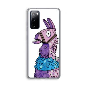 Lama: Samsung Galaxy S20 FE / S20 FE 5G Transparant Hoesje