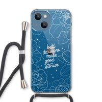 Good stories: iPhone 13 Transparant Hoesje met koord