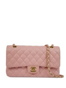 CHANEL Pre-Owned sac porté épaule Double Flap médium (2005) - Rose