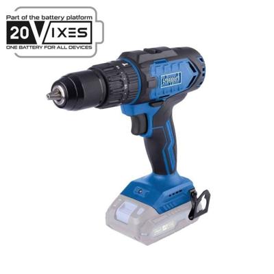 Klopboormachine-schroevendraaier - SCHEPPACH - 20V IXES - Koppel 45 Nm - 13mm boorkop - zonder accu of lader - C-CD45-X