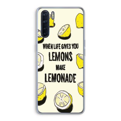 Lemonade: Oppo A91 Transparant Hoesje