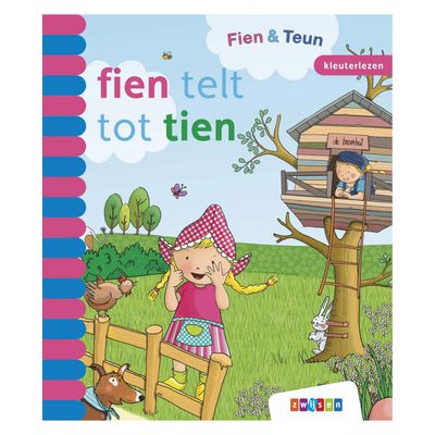 WPG Uitgevers Kleuterlezen - fien & teun - fien telt tot tien