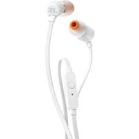 JBL T110 In Ear oordopjes Kabel Wit Headset - thumbnail