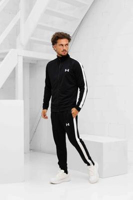 Under Armour Rival Knit Trainingspak Heren Zwart - Maat XS - Kleur: Zwart | Soccerfanshop