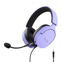 Trust GXT 489P FAYZO Headset Bedraad Hoofdband Gamen Zwart, Paars