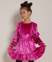 velvet jurk met glans velvet jurk met glans