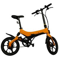 Bohlt elektrische vouwfiets X160 oranje - thumbnail