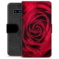 Samsung Galaxy S10 Premium Portemonnee Hoesje - Roze