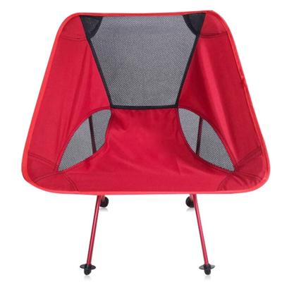 Outdoor draagbare vouwen Camping stoel licht vissen strandstoel luchtvaart aluminiumlegering rugleuning fauteuil