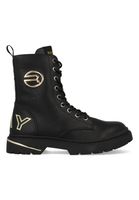 Replay Boots Jopling 8 JL170023S-0006 Zwart / Goud-32 maat 32 Replay Boots Jopling 8 JL170023S-0006 Zwart / Goud-32 maat 32