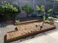 Cortenedge Buitenhoekstuk Gezet 300 x 300 x 290 Dikte: 3 mm Cortenstaal Geroba - Geroba