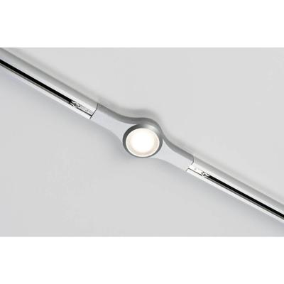 Paulmann 95477 230V-railsysteemcomponenten Lijnverbinder Chroom (mat)