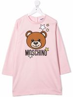 Moschino Kids robe à imprimé graphique - Rose - thumbnail