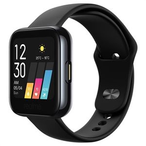 Realme horloge met modieuze band - IP68 - zwart